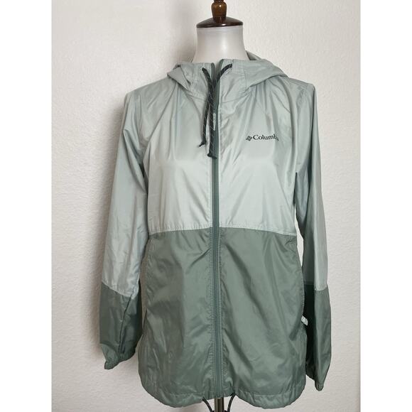 Columbia Jacket Hoodie Windbreaker Activewear Flash Forward - Picture 1 of 15